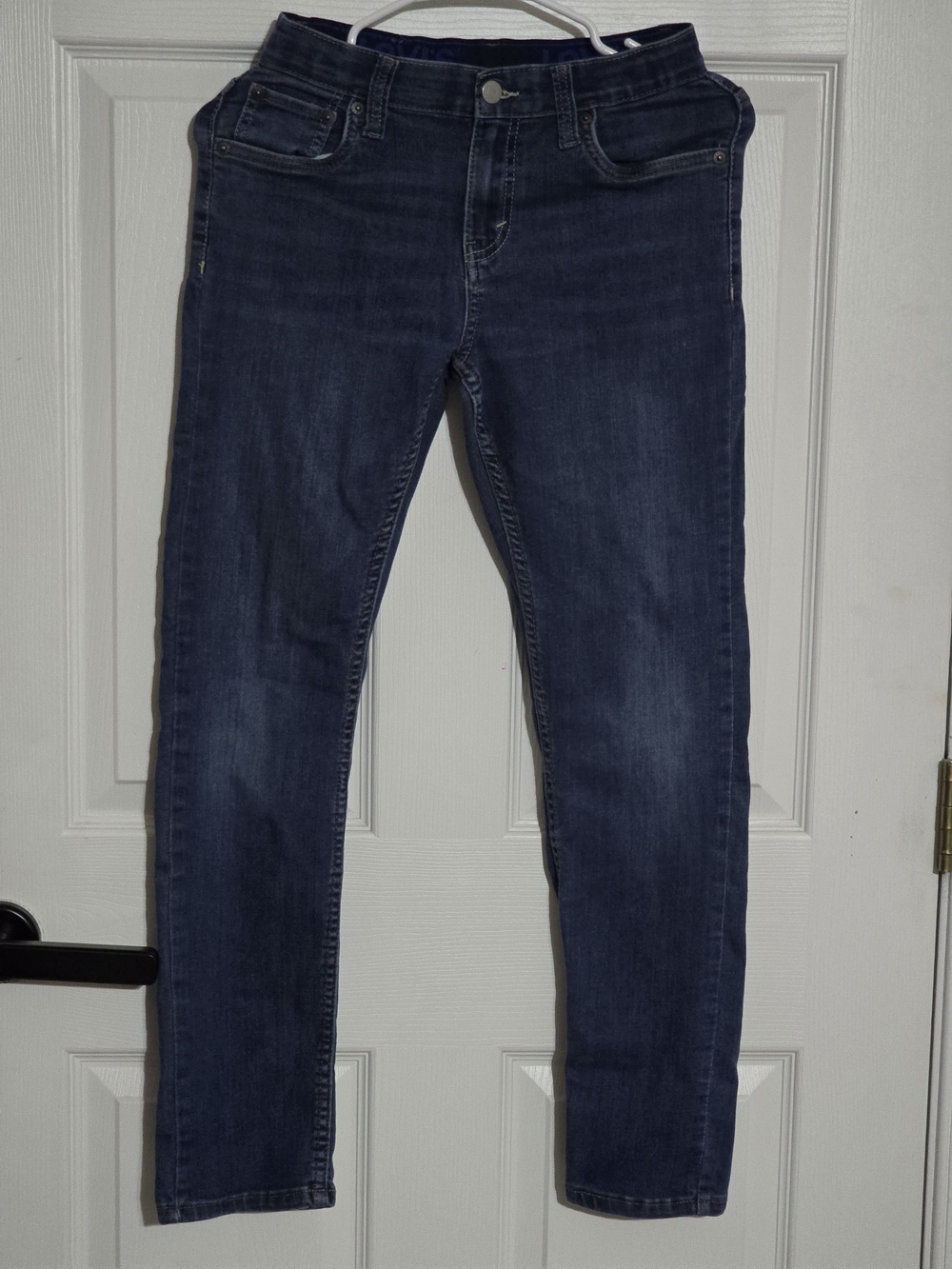 Levi's Kids Navy Blue Stretch Slim Jeans